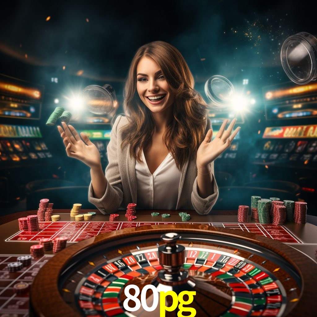 Sinta a adrenalina dos jogos de cassino com 80pg